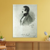 Portrait von Napoleon III. als junger Mann, 1839 Leinwanddruck (Insitu (Wohnzimmer))
