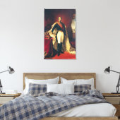 Portrait von Napoleon III Kaiser von Frankreich Leinwanddruck (Insitu (Schlafzimmer))