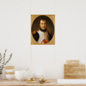 Portrait von Napoleon in Uniform Poster (Küche)