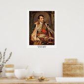 Portrait von Napoleon von Andrea Appiani Poster (Küche)