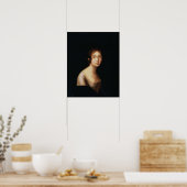 Portrait von Natalia Goncharova, 1820er Poster (Küche)