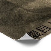 Portrait von Natsume Sōseki Poster (Ecke)