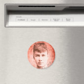 Portrait von Nellie Bly Magnet (In Situ (Geschirrspüler))