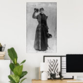 Portrait von Nellie Bly Poster (Heimbüro)