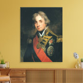 Portrait von Nelson Leinwanddruck (Insitu (Wohnzimmer))
