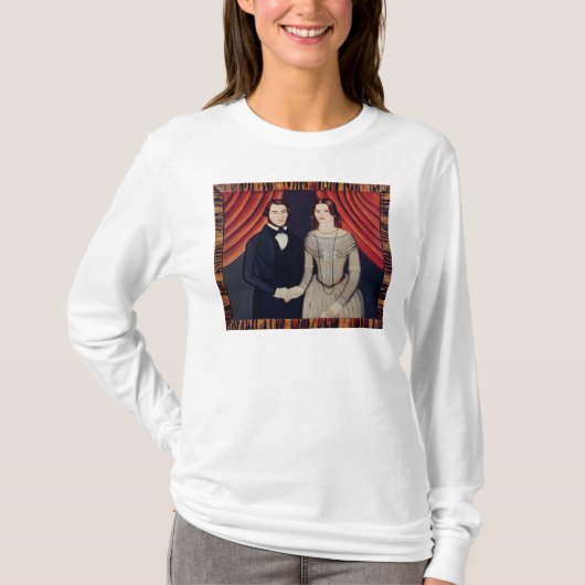 Portrait von Neugeborenen T-Shirt (Vorderseite)