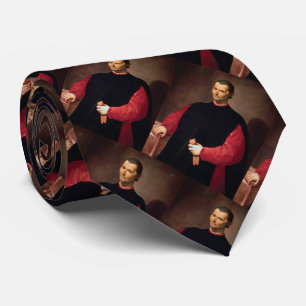 Portrait von Niccolò Machiavelli Krawatte