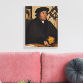 Portrait von Nicholas Kratzer 1528 Leinwanddruck (Insitu (Wohnzimmer))