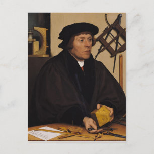 Portrait von Nicholas Kratzer 1528 Postkarte