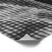 Portrait von Nikola Tesla Poster (Ecke)