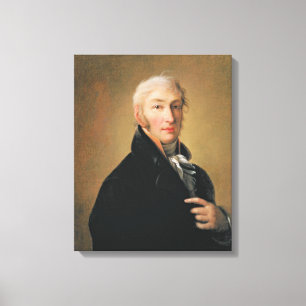 Portrait von Nikolay Mikhaylovich Karamzin , 1805 Leinwanddruck