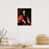 Portrait von Olivier Lefevre Poster (Küche)
