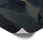 Portrait von Ossip Petrov , 1870 Poster (Ecke)