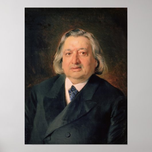 Portrait von Ossip Petrov , 1870 Poster (Vorne)