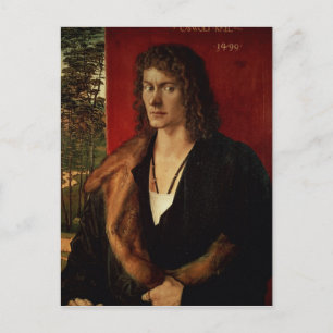 Portrait von Oswolt Krel, 1499 Postkarte