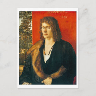 Portrait von Oswolt Krel von Albrecht Durer Postkarte