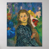 Portrait von Ottilia | Giovanni Giacometti Poster (Vorne)