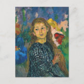 Portrait von Ottilia | Giovanni Giacometti Postkarte (Vorderseite)