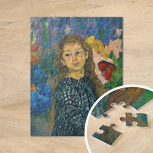 Portrait von Ottilia | Giovanni Giacometti Puzzle