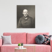 Portrait von Otto von Bismarck Leinwanddruck (Insitu (Wohnzimmer))