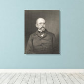 Portrait von Otto von Bismarck Leinwanddruck (Insitu (Holzboden))