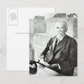 Portrait von P. L. Sclater, Postkarte (Vorne/Hinten)