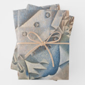 Portrait von Pablo Picasso von Juan Gris Geschenkpapier Set (Beispiel)
