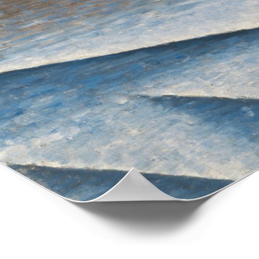 Portrait von Pablo Picasso von Juan Gris Poster (Ecke)