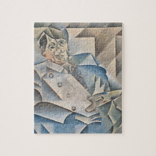 Portrait von Pablo Picasso von Juan Gris Puzzle (Vertikal)