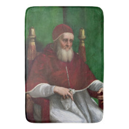 Portrait von Papst Julius II (von Raphael) Badematte