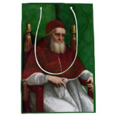 Portrait von Papst Julius II (von Raphael) Mittlere Geschenktüte (Vorderseite)
