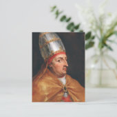 Portrait von Papst Nicholas / Peter Paul Rubens Postkarte (Stehend Vorderseite)