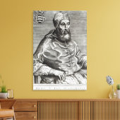 Portrait von Papst Pius IV, 1555 Leinwanddruck (Insitu (Wohnzimmer))