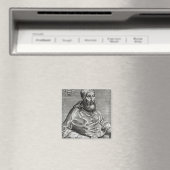 Portrait von Papst Pius IV, 1555 Magnet (In Situ (Geschirrspüler))