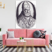 Portrait von Papst Pius IV, 1559 Leinwanddruck (Insitu (Wohnzimmer))