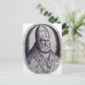 Portrait von Papst Pius IV, 1559 Postkarte (Stehend Vorderseite)