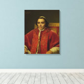 Portrait von Papst Pius VII 1805 Leinwanddruck (Insitu (Holzboden))