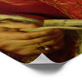 Portrait von Papst Pius VII 1805 Poster (Ecke)