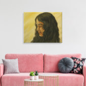 Portrait von Paramahansa yogananda Leinwanddruck (Insitu (Wohnzimmer))
