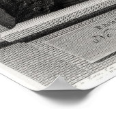 Portrait von Pascal Paoli Poster (Ecke)