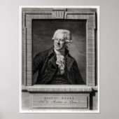 Portrait von Pascal Paoli Poster (Vorne)