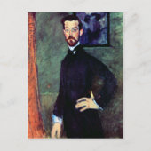 Portrait von Paul Alexanders von Modigliani Postkarte (Vorderseite)
