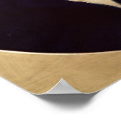 Portrait von Percy Bysshe Shelley, 1819 Poster (Ecke)