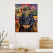 Portrait von Pere Tanguy von Vincent van Gogh Poster (Küche)