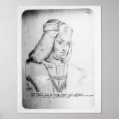 Portrait von Perkin Warbeck Poster (Vorne)