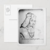 Portrait von Perkin Warbeck Postkarte (Vorne/Hinten)