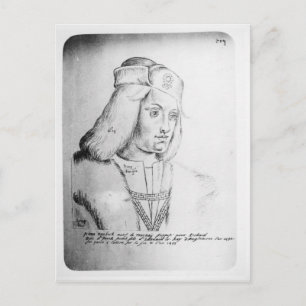 Portrait von Perkin Warbeck Postkarte