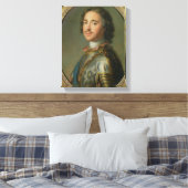 Portrait von Peter dem Großen Leinwanddruck (Insitu (Schlafzimmer))