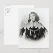 Portrait von Philip Herbert Postkarte (Vorne/Hinten)