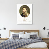 Portrait von Philip II, Augustus, König von Frankr Leinwanddruck (Insitu (Schlafzimmer))